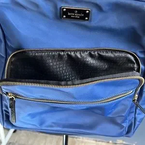 kate spade | Bags | Kate Spade Blue Backpack Great For  display picture 1
